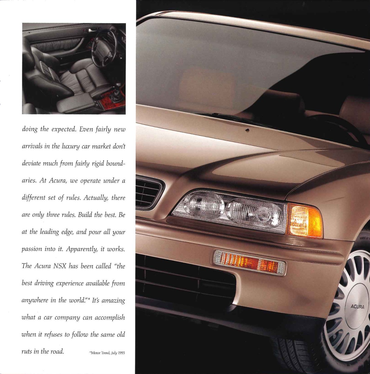 1994 Acura Brochure Page 24